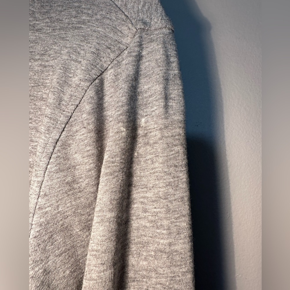Athleta S Gray Athletic Dress Thumb Holes Stretch Modest COZY UP - Picture 7 of 11
